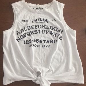 Ouija Cropped Tank top
